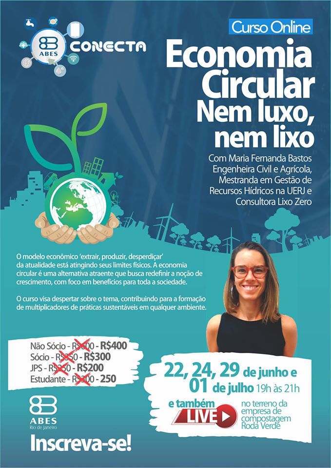 Curso: Economia Circular, nem luxo nem lixo 